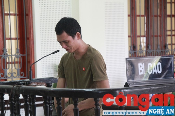 Bị cáo Võ Hữu Ba tại phiên tòa