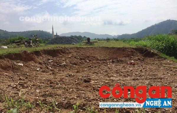 Dự án nâng cấp đê ở xã Thanh Yên còn dang dở