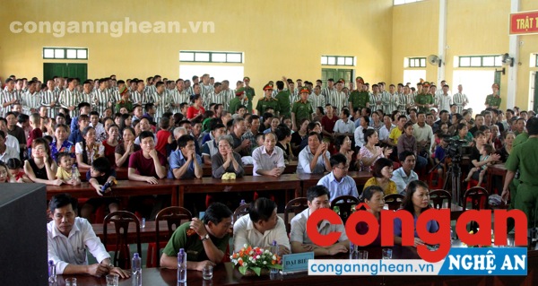 Toàn cảnh Hội nghị đại biểu gia đình phạm nhân lần thứ 9 năm 2017.