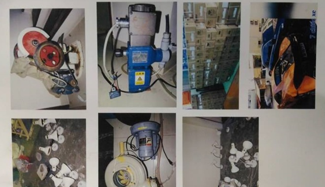 Dụng cụ để sản xuất thuốc lắc