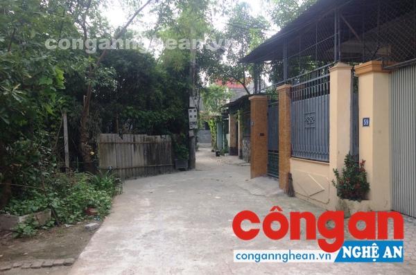Con đường “tự phát” do người dân xây dựng không đảm bảo lưu thông