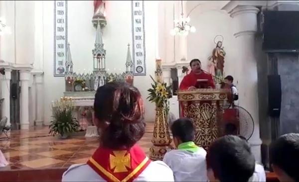 Linh mục Đặng Hữu Nam thường xuyên xuyên tạc, bóp méo sự thật qua các bài giảng tại nhà thờ
