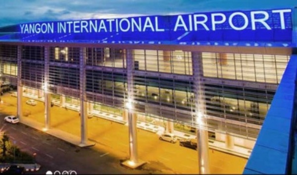 Máy bay mất tích giữa hai thành phố Myeik và Yangon . (Ảnh: Yangon Airport).