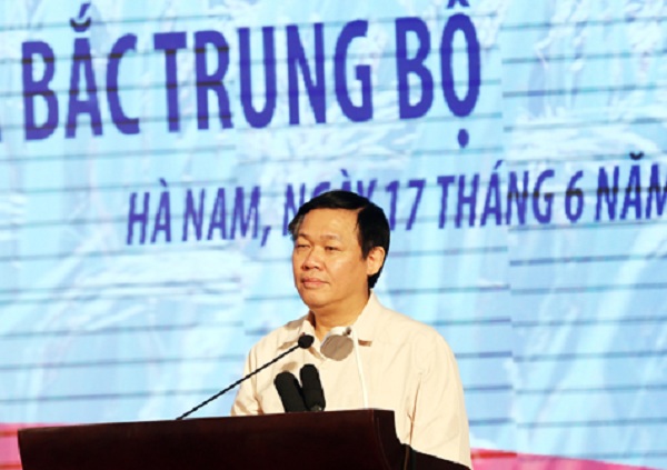 Phó Thủ tướng Vương Đình Huệ phát biểu tại hội nghị. Ảnh: VGP/Thành Chung