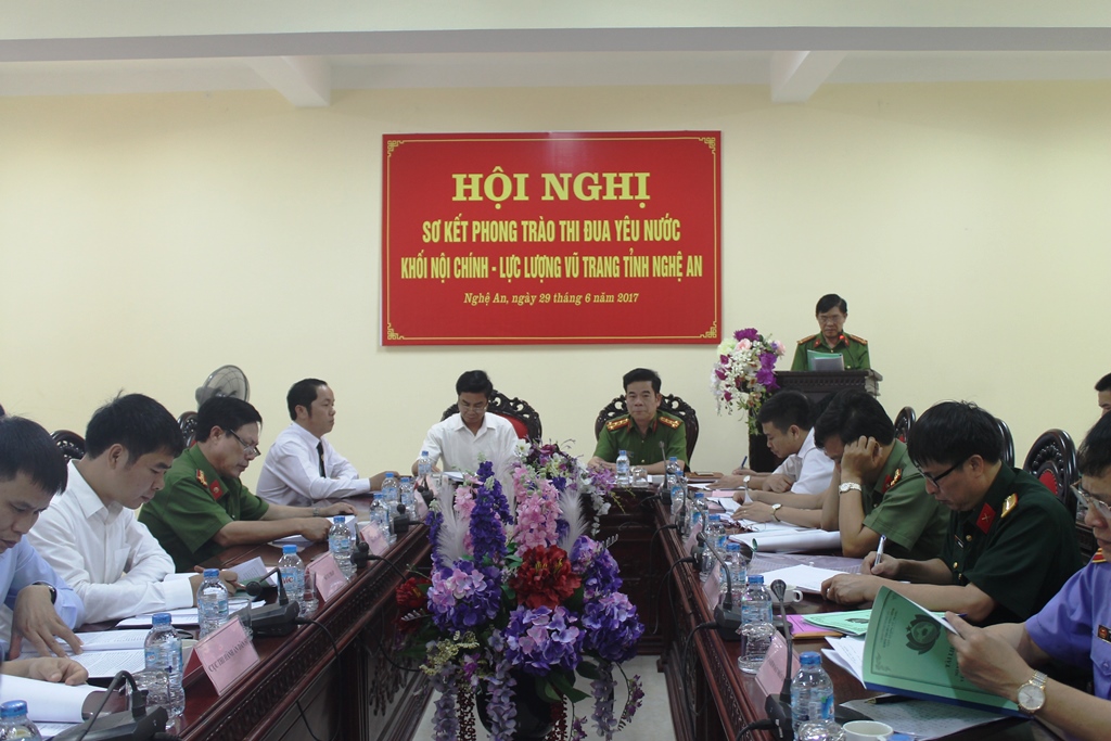 6 tháng đầu năm 2017, phong trào thi đua yêu nước của khối thi đua nội chính lực lượng vũ trang đã đạt nhiều kết quả nổi bật