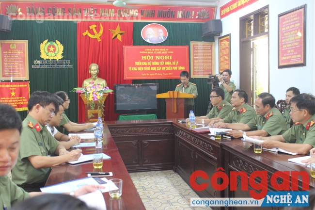 Phòng PA72 triển khai hệ thống tiếp nhận Tờ khai điện từ đề nghị cấp hộ chiếu