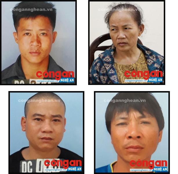 Các đối tượng trong vụ án