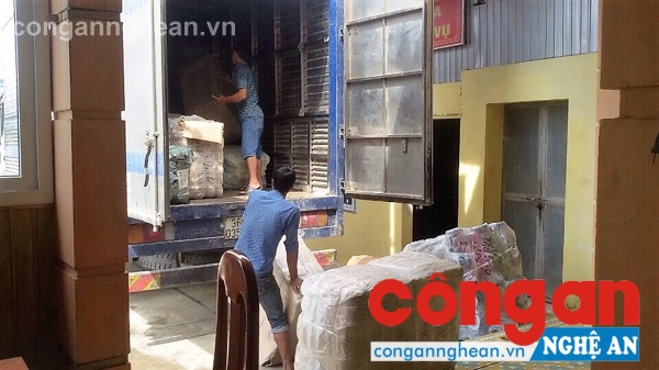 Lô hàng không rõ nguồn gốc xuất xứ bị Đội TTKSGT 1-7 phát hiện bắt giữ