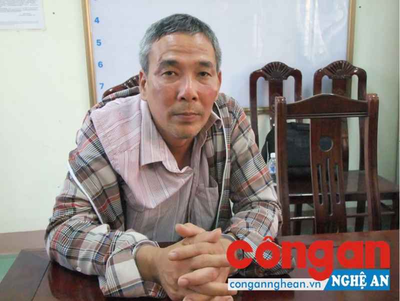 Lê Đình Lượng tại cơ quan An ninh điều tra. Ảnh: PV