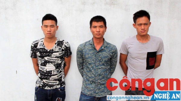 Ba đối tượng tại Cơ quan Công an