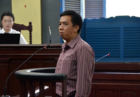 Bị cáo Võ Mạnh Cường.