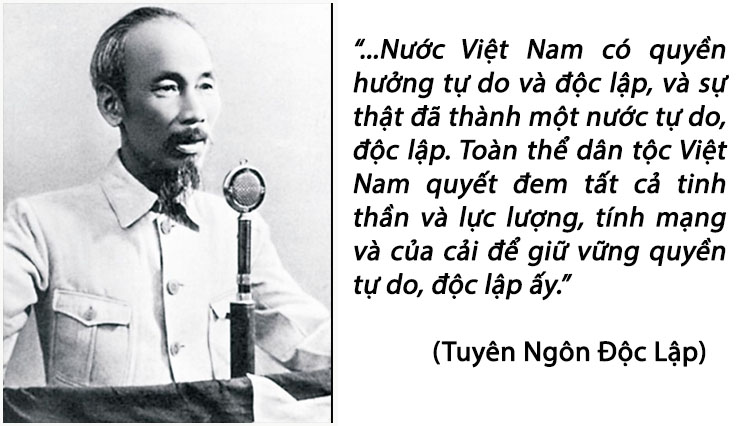 Bản Tuyên ngôn độc lập ngày 2/9 vẫn vẹn nguyên giá trị