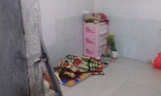 Nơi chị Tâm bị đánh tử vong.