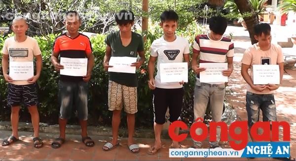 Các đối tượng tham gia đánh bạc