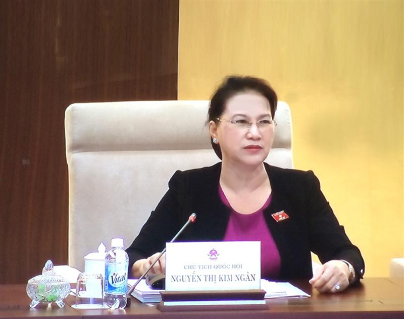Chủ tịch Quốc hội cho rằng, các báo cáo phải nêu những nội dung, những điều, những địa chỉ thật cụ thể, tránh nêu chung chung