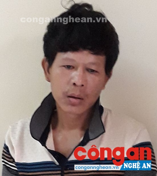 Đối tượng Nguyễn Văn Hòa tại cơ quan điều tra