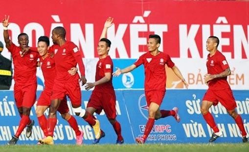Hải Phòng hành trang đến SLNA với trận thắng tưng bừng tới 4-1 trước TP.HCM ở vòng 21