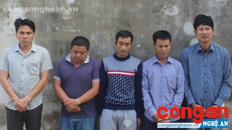 Các đối tượng bị bắt trong Chuyên án