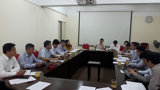 Toàn cảnh buổi làm việc.