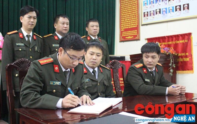 Các đội nghiệp vụ của đơn vị ký kết lập thành tích trong đợt thi đua cao điểm