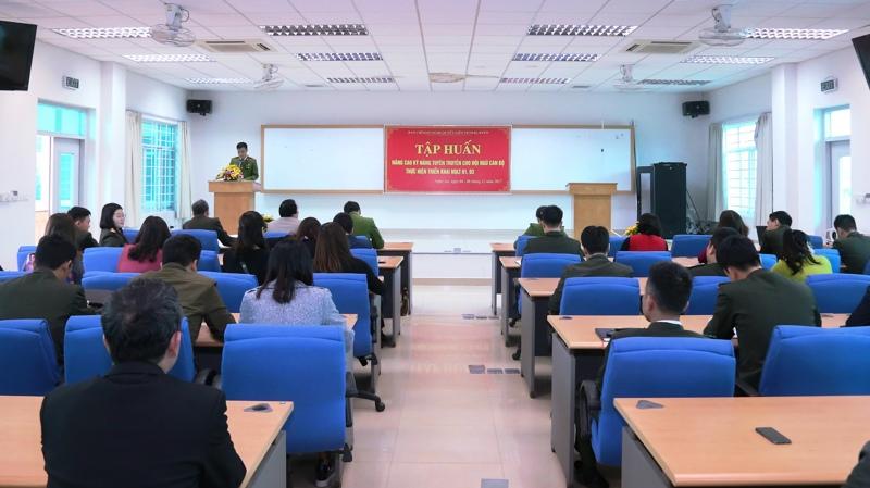 Toàn cảnh lớp tập huấn