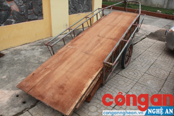 Số gỗ thu được trong các vụ trộm