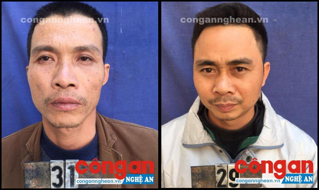 Các đối tượng bị bắt trong Chuyên án 1217ĐB
