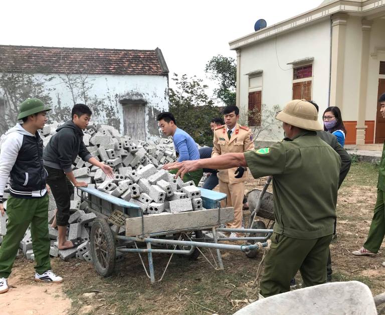 Mục tiêu trong năm 2018 xã Quỳnh Trang sẽ hoàn thành mục tiêu về đích nông thôn mới