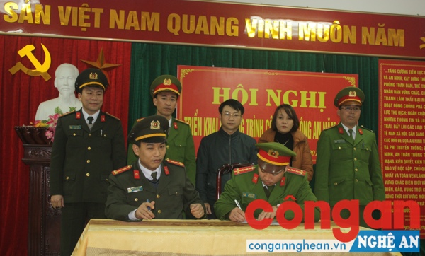 ký kết giao ước thi đua năm 2018