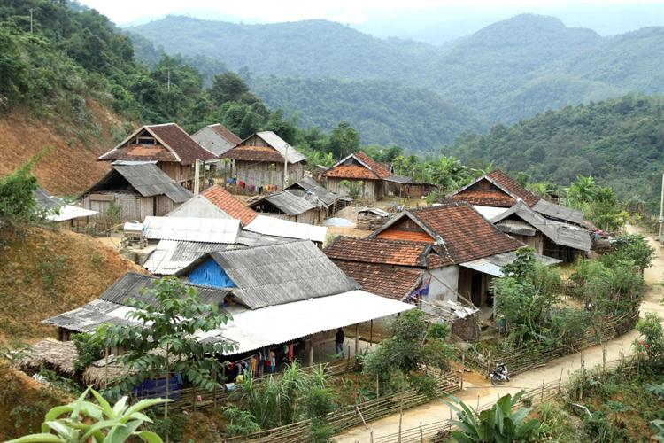 Một góc bản Xốp Mạt hôm nay