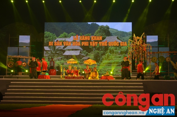 Trích đoạn diễn xướng Lễ Xăng Khan của đồng bào dân tộc Thái