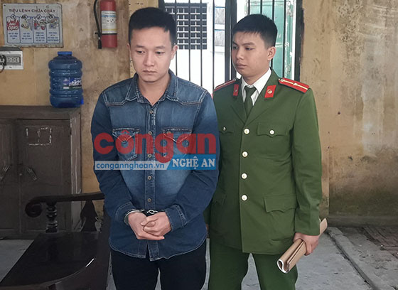 Công an huyện Quỳ Hợp bắt giữ đối tượng