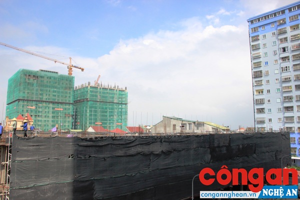 Thời gian gần đây, thị trường chung cư ở TP Vinh phát triển khá rầm rộ
