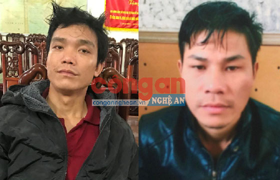 2 đối tượng Kha Văn Hà và Lê Văn Tấn