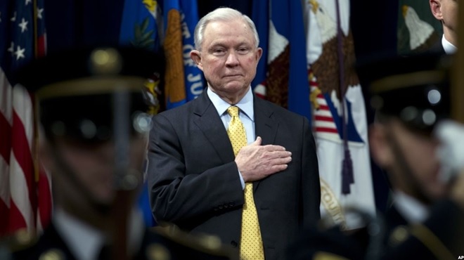 Bộ trưởng Tư pháp Mỹ Jeff Sessions