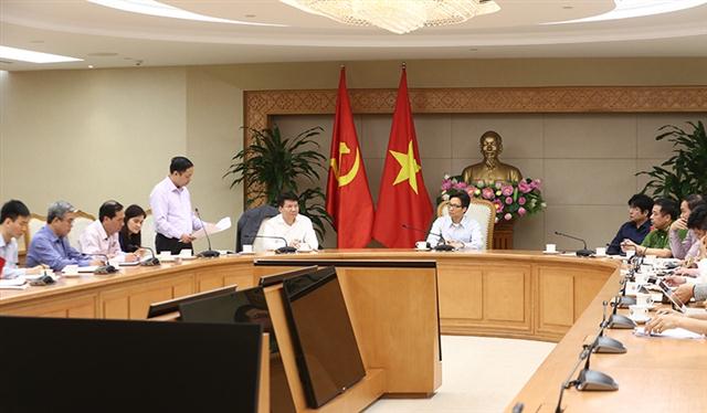 Toàn cảnh cuộc họp. Ảnh: VGP/Tuấn Minh
