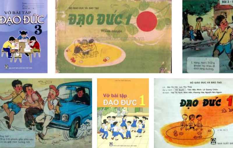 Ngày xưa, các quy tắc ứng xử được lồng ghép vào nội dung các bài học đạo đức. Ảnh: Internet