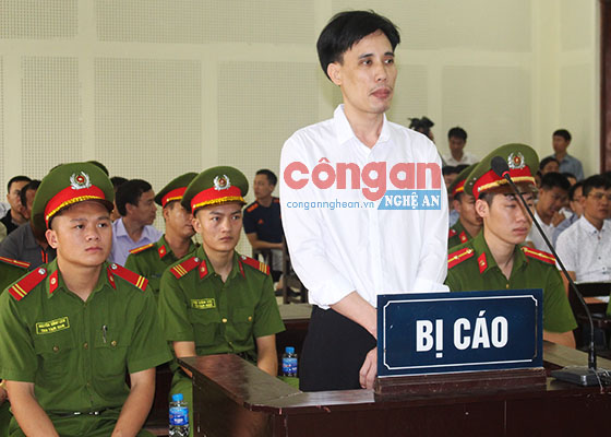 Hoàng Đức Bình tại phiên phúc thẩm sáng 24/4