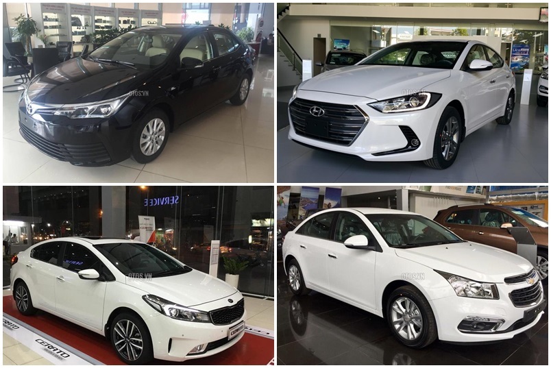 Dưới đây là 4 mẫu xe sedan hạng C trang bị hộp số sàn hiện đang được phân phối chính hãng tại Việt Nam.