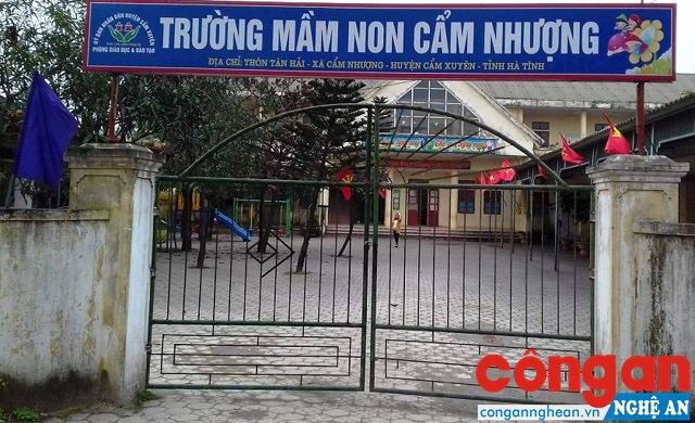 Trường Mầm non Cẩm Nhượng, nơi công tác của hiệu trưởng,  hiệu phó bổ nhiệm không đúng quy trình