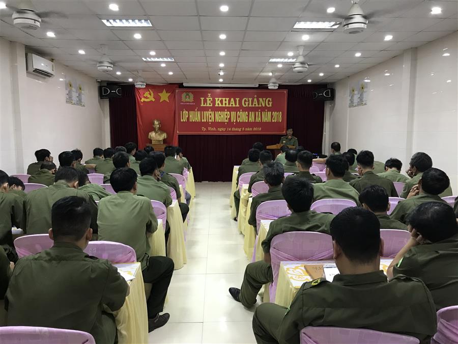 Khai giảng lớp huấn luyện nghiệp vụ