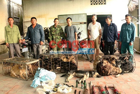 Các đối tượng bị bắt giữ trong vụ án