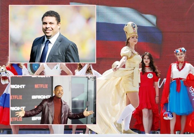 Lễ khai mạc World Cup kỳ này sẽ đậm chất âm nhạc với các ca sỹ gạo cội như Robbie Williams, Aida Garifullina, tài tử điện ảnh Will Smith...