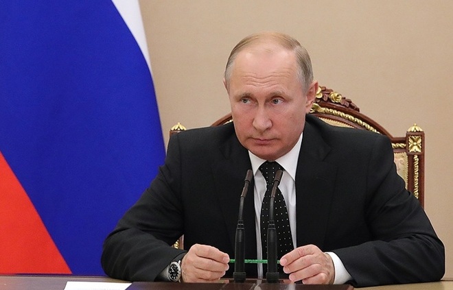 Tổng thống Nga Vladimir Putin. Ảnh: TASS