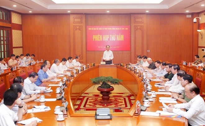Toàn cảnh phiên họp thứ năm.