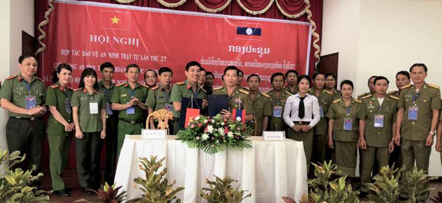 2 tỉnh kí kết biên bản ghi nhớ về hợp tác bảo vệ ANTT lần thứ 27 năm 2018