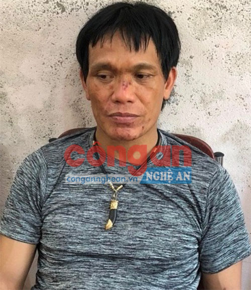 Đối tượng Lương Văn Định tại cơ quan điều tra