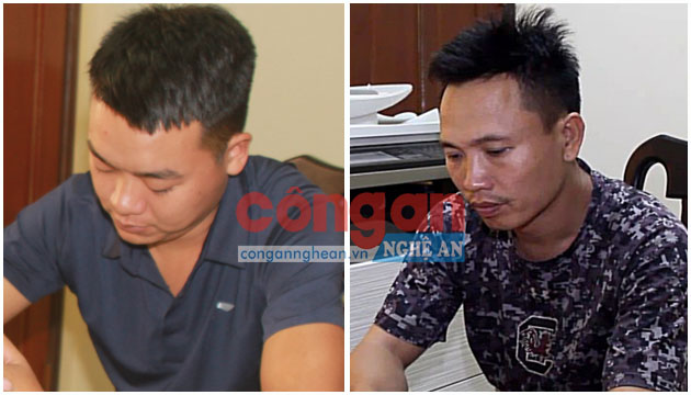 2 đối tượng Hoàng Văn Nhật và Nguyễn Đắc Thiết