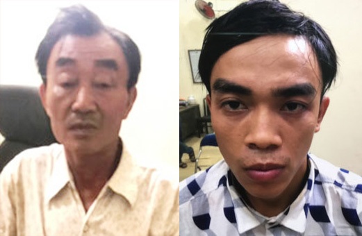 Hai cha con đối tượng Nguyễn Khanh và Nguyễn Tuấn Thành.