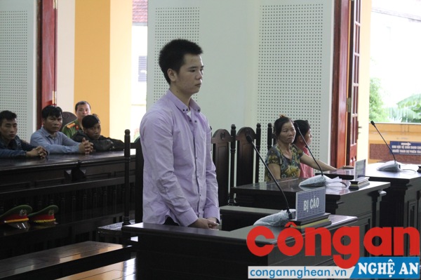 Bị cáo tại phiên tòa